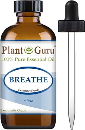 Breathe Essential Oil Blend 4oz Respiratory 100% Pure Therapeutic Grade