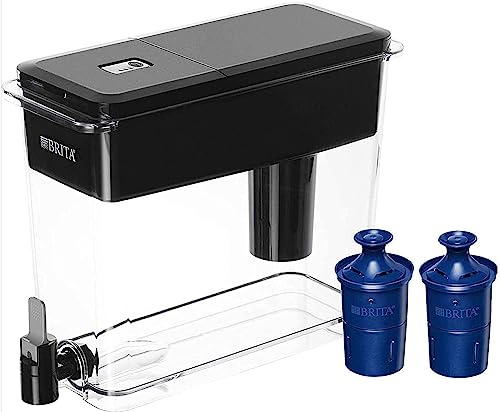 Brita Ultra Max Dispenser with Longlast Filters, Extra Large - Black, 27 Cup