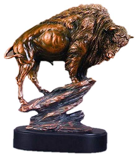 Bronze Buffalo Statue