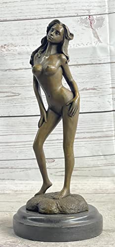 Bronze Sculpture Nude Woman Girl Artwork by Think Bronze