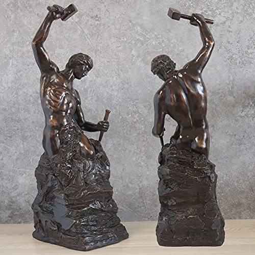 Bronze Self Made Man Sculpture