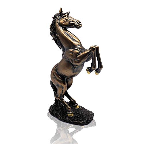 Bronze Standing Horse Resin Statue