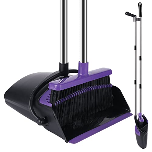 Broom and Dustpan Set Upright