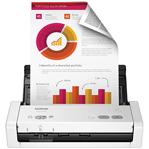 Brother Easy-to-Use Compact Desktop Scanner, ADS-1200