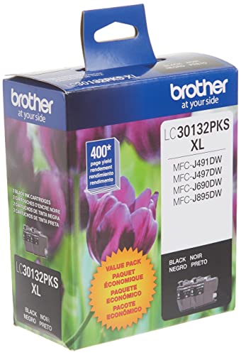 Brother Genuine LC3013 Black Ink Cartridges