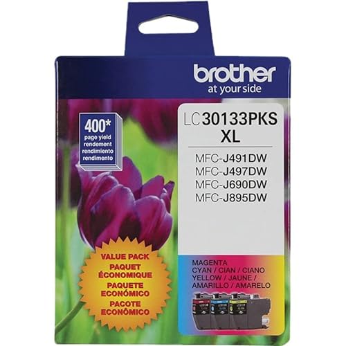 Brother LC3013 Ink Cartridge 3-Pack