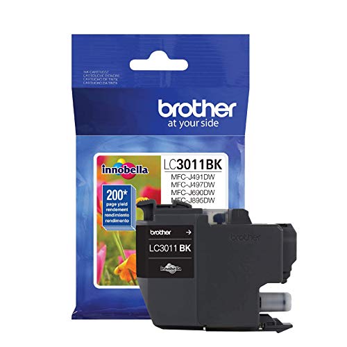 Brother Printer LC3011BK Ink Cartridge