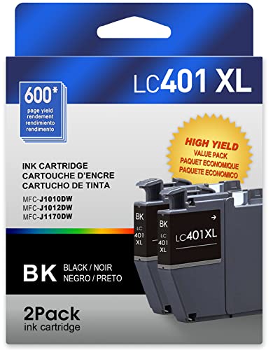 Brother Printer LC401XL Ink Cartridges