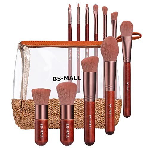 BS-MALL Makeup Brush Set 11Pcs Bamboo