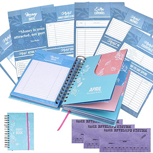 Budget Planner & Monthly Bill Organizer Book