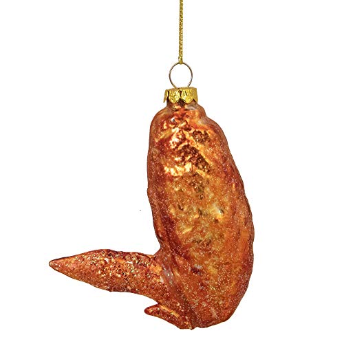 Buffalo Flat Chicken Wing Christmas Ornament