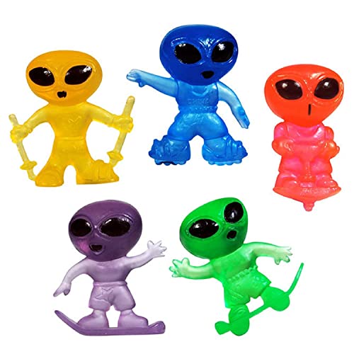 Bulk Alien Figurines for Kids - Party Favors & Goodie Bag Supplies
