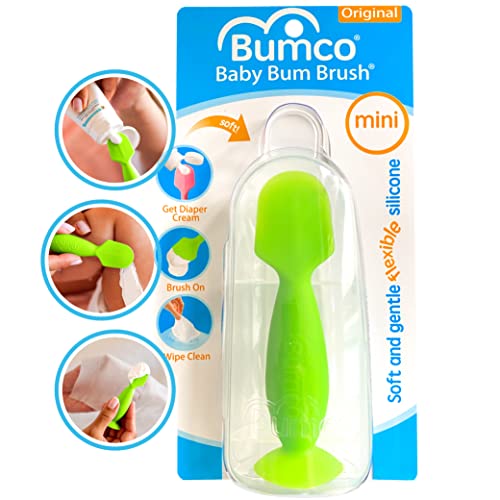 Bumco Diaper Cream Brush - Mini Baby Bum Brush with Travel Case