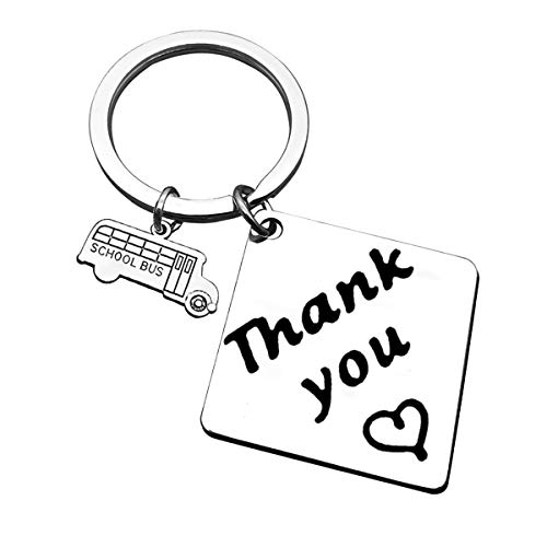 Bus Driver Appreciation Keychain Gift