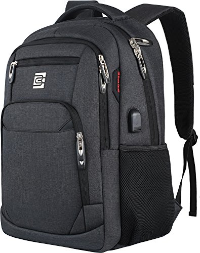Business Anti Theft Laptop Backpack with USB Charging Port