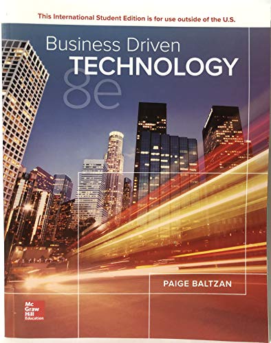 Business Driven Technology