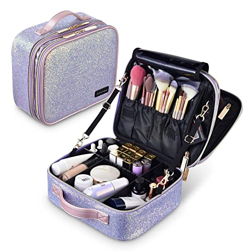 BYOOTIQUE Makeup Case with Adjustable Dividers