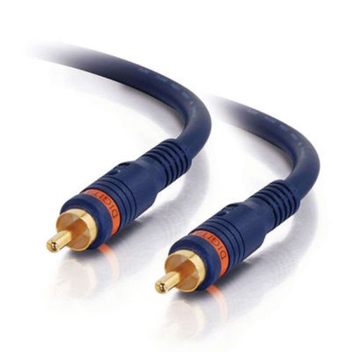 C2G Velocity S/PDIF Digital Audio Coax Cable, Blue