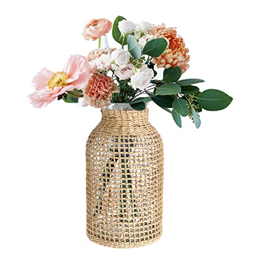 Cabilock Flower Vase Glass Desktop Vase