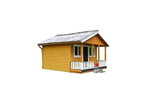 Cabin Plans With Loft DIY Cottage Guest House Building Plan