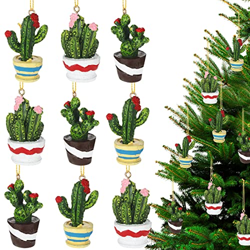 Cactus Christmas Hanging Ornaments
