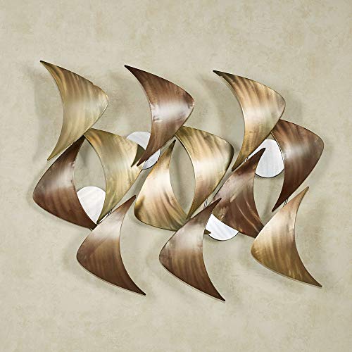 Cadence Wall Sculpture Multi Metallic