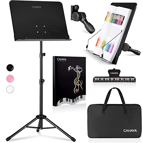 CAHAYA Dual-use Sheet Music Stand & Desktop Book Stand