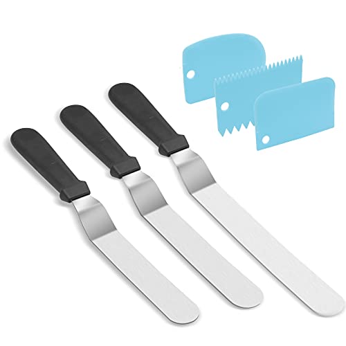Cake Frosting Spatula Set for Pastry Decorating