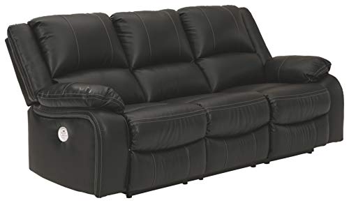 Calderwell Faux Leather Power Reclining Sofa