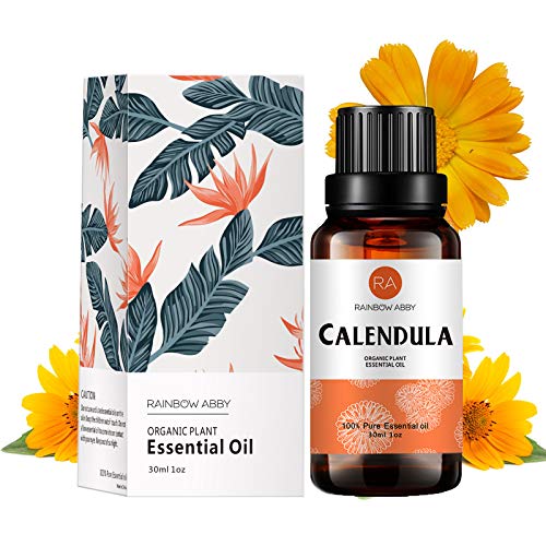 Calendula Essential Oil - 100% Pure Diffuser Oil for Skin Care, Massage, Yoga, Sleep