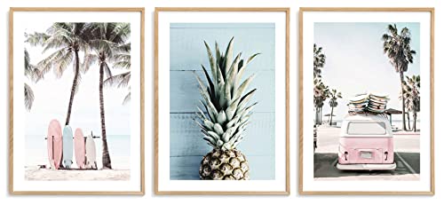 California Dreams Set for Beachy Wall Art Decor