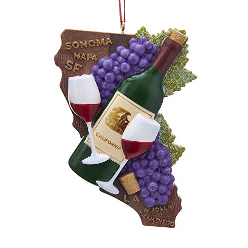 California State Wine Ornament