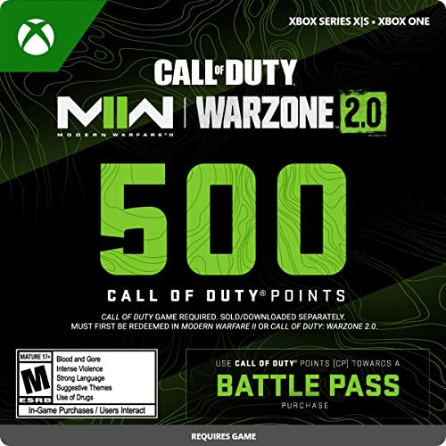 Call of Duty 500 Points - Xbox [Digital Code]