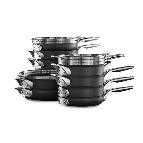 Calphalon 15-Piece Stackable Nonstick Cookware Set