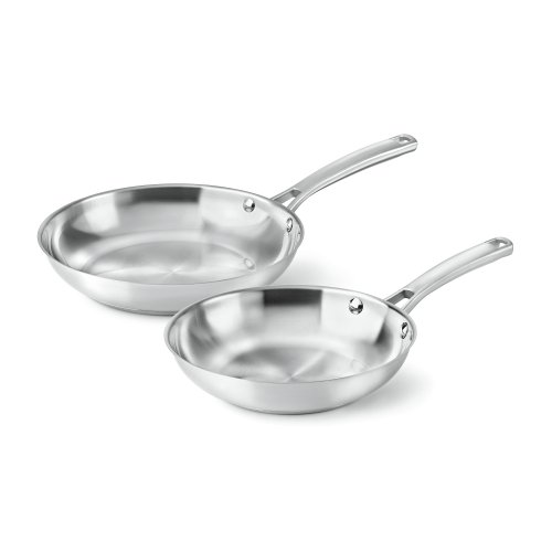 Calphalon Stainless Steel Cookware, Fry Pan, 2-piece