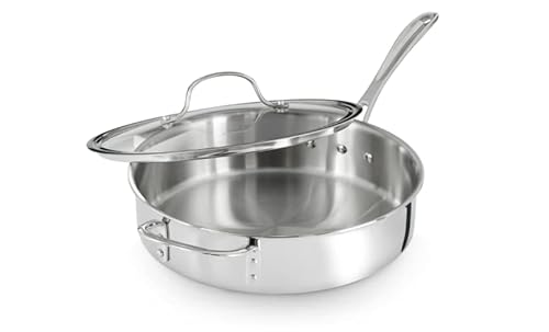 Calphalon Tri-Ply Stainless Steel 3 qt. Sauté Pan & Cover