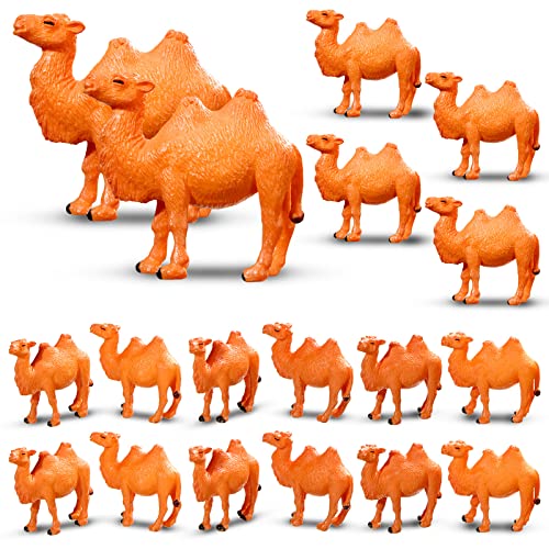 Camel Figurines Hand Painted Miniature Animal Statue