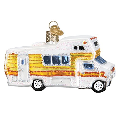 Camping Outdoor Collection Glass Blown Ornaments for Christmas Tree