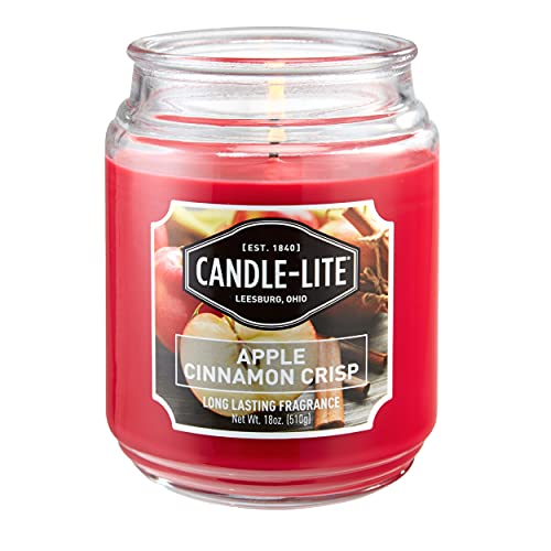 Candle-lite Apple Cinnamon Crisp Aromatherapy Candle