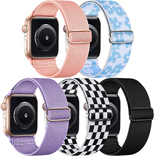 Cangroo Apple Watch Bands - Stretchy Nylon Bands for Women and Men