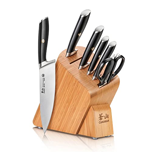 Emeril Lagasse 6-Piece Knife Block Set Natural - Guinea