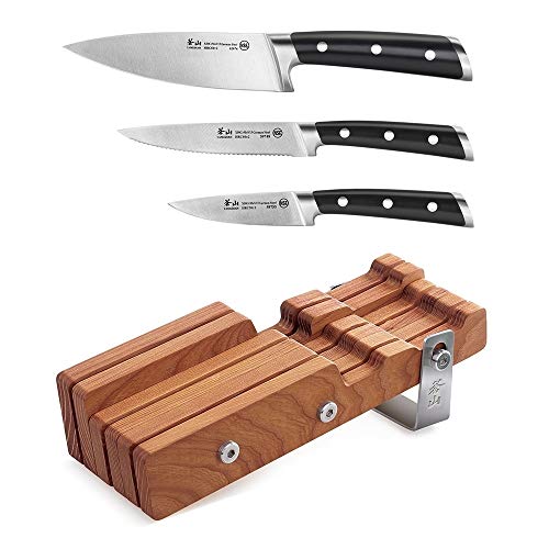 Cangshan S Series 4-Piece Knife Block Set
