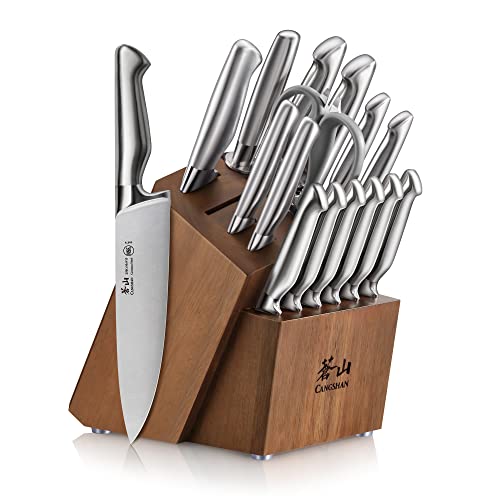 Cangshan Sanford 17-Piece Knife Block Set