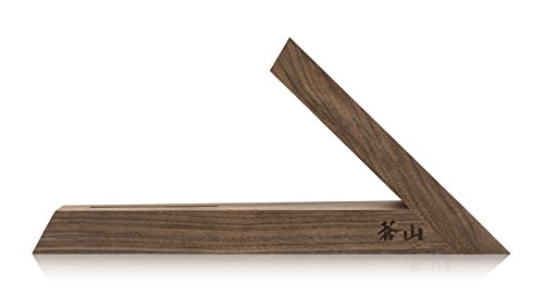Cangshan Triangle Walnut Wood Knife Block