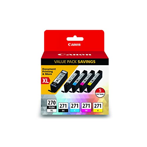 Canon 5 Color Ink Value Pack