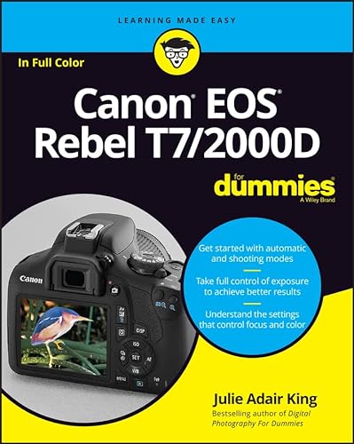 Canon EOS Rebel T7/2000D Camera Guide for Beginners