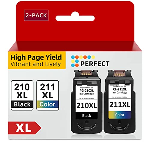 Canon Ink Cartridges 210XL 211XL Combo Pack