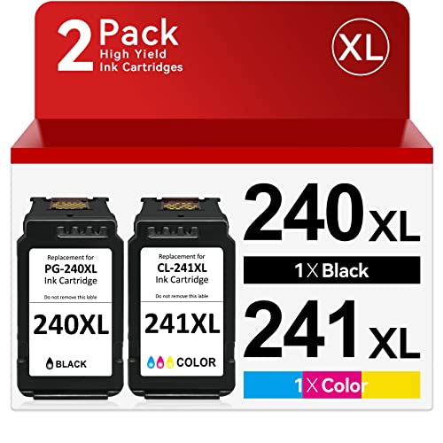 Canon PG-240/CL-241 XL Ink Cartridges Combo Pack