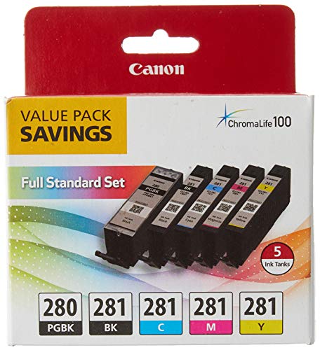 Canon PGI-280 / CLI-281 5 Color Ink Pack