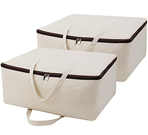 Canvas Soft Storage Bag with Handles